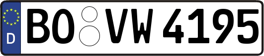 BO-VW4195