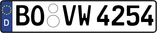 BO-VW4254