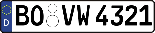 BO-VW4321
