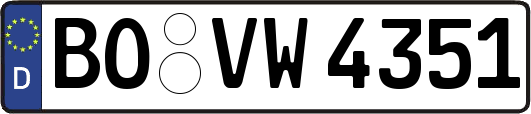 BO-VW4351