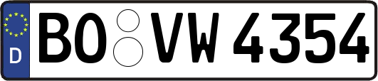 BO-VW4354