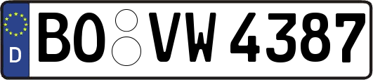 BO-VW4387