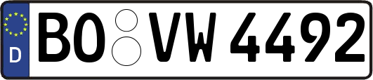 BO-VW4492
