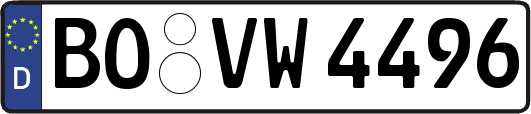 BO-VW4496
