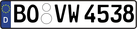 BO-VW4538