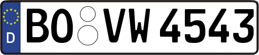 BO-VW4543