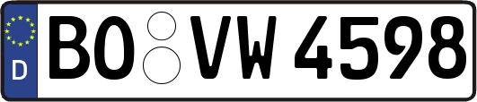 BO-VW4598