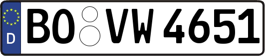BO-VW4651