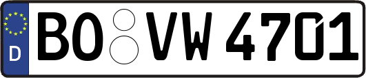 BO-VW4701