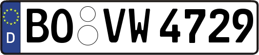 BO-VW4729