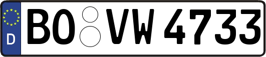 BO-VW4733