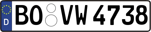 BO-VW4738