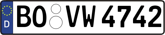 BO-VW4742