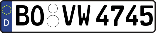 BO-VW4745