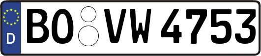 BO-VW4753
