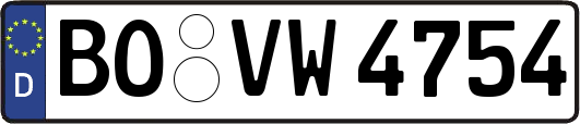 BO-VW4754