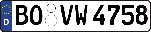 BO-VW4758