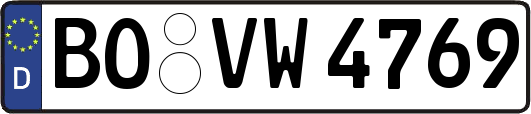 BO-VW4769