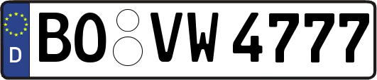 BO-VW4777