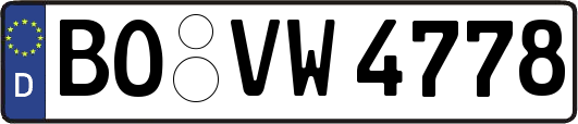 BO-VW4778