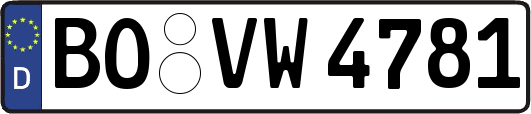 BO-VW4781