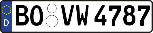 BO-VW4787