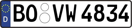 BO-VW4834