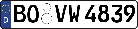 BO-VW4839