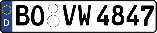 BO-VW4847