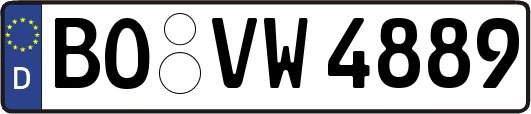 BO-VW4889