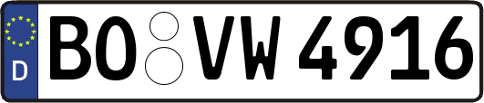 BO-VW4916