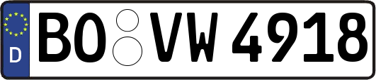 BO-VW4918