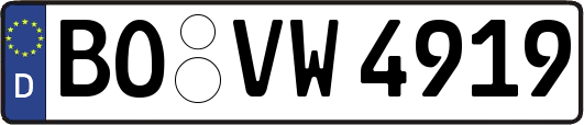 BO-VW4919