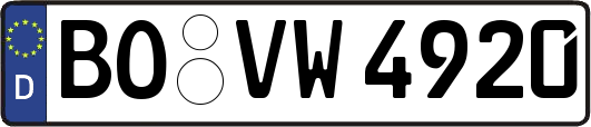 BO-VW4920