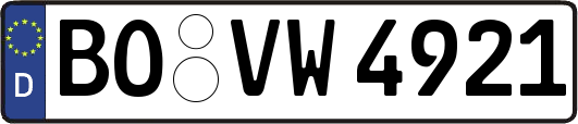 BO-VW4921