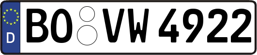 BO-VW4922