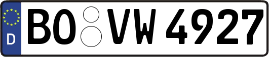 BO-VW4927