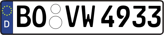 BO-VW4933