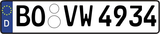 BO-VW4934