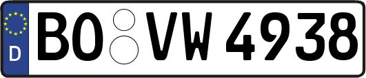 BO-VW4938