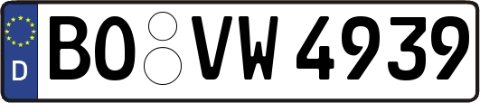 BO-VW4939