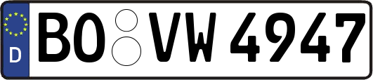BO-VW4947