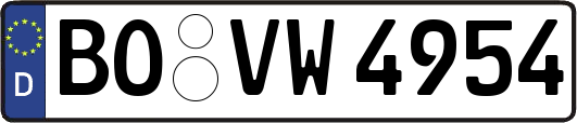 BO-VW4954