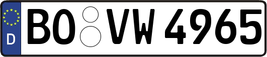 BO-VW4965