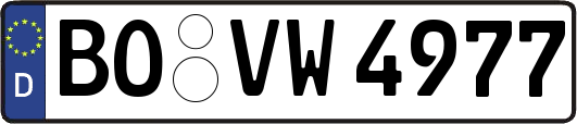 BO-VW4977