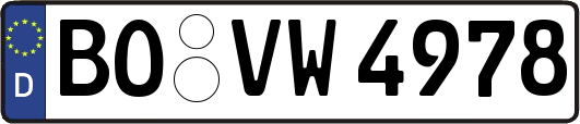 BO-VW4978