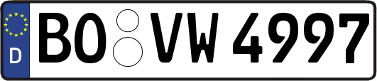 BO-VW4997