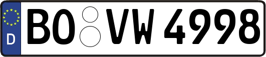 BO-VW4998