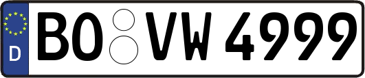 BO-VW4999