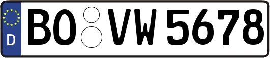 BO-VW5678